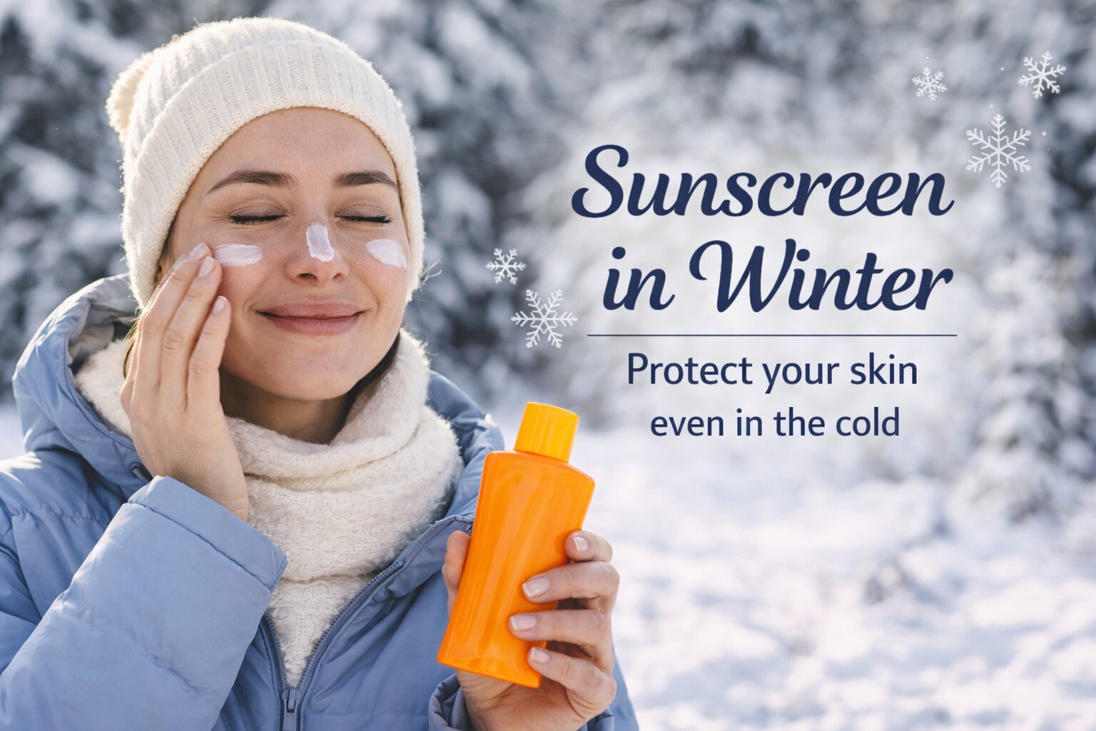 Common winter skin care mistakes such as skipping moisturizer, using hot water, and not applying sunscreen